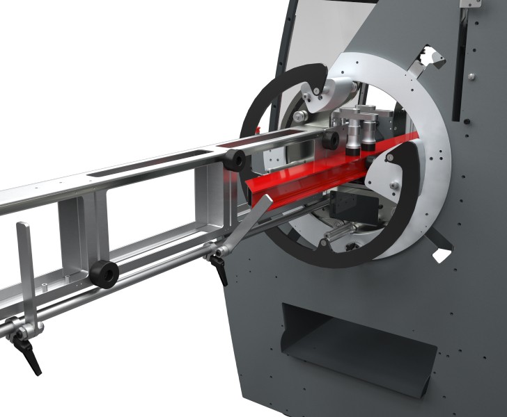 Pantografi TKE 158 N Rotazione pezzo Tekna